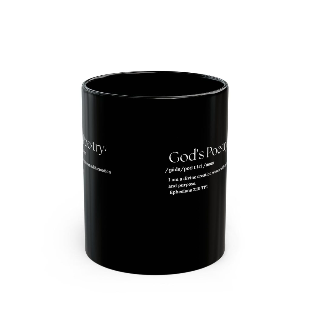 God's Poetry Definition Black Mug (11oz, 15oz)