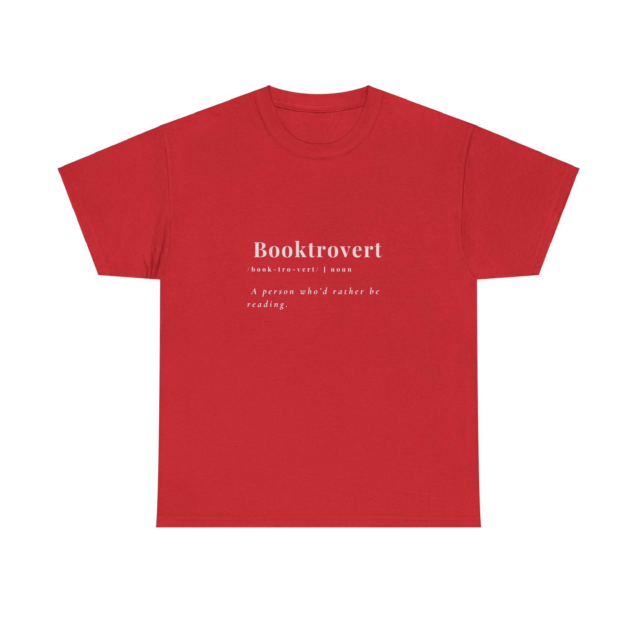 Booktrovert 2 T-Shirt, Booklover Gift, Introvert Shirt, Book Nerd Tee, Reader Definition,Librarian Present, Bookish Clothing - Image 3
