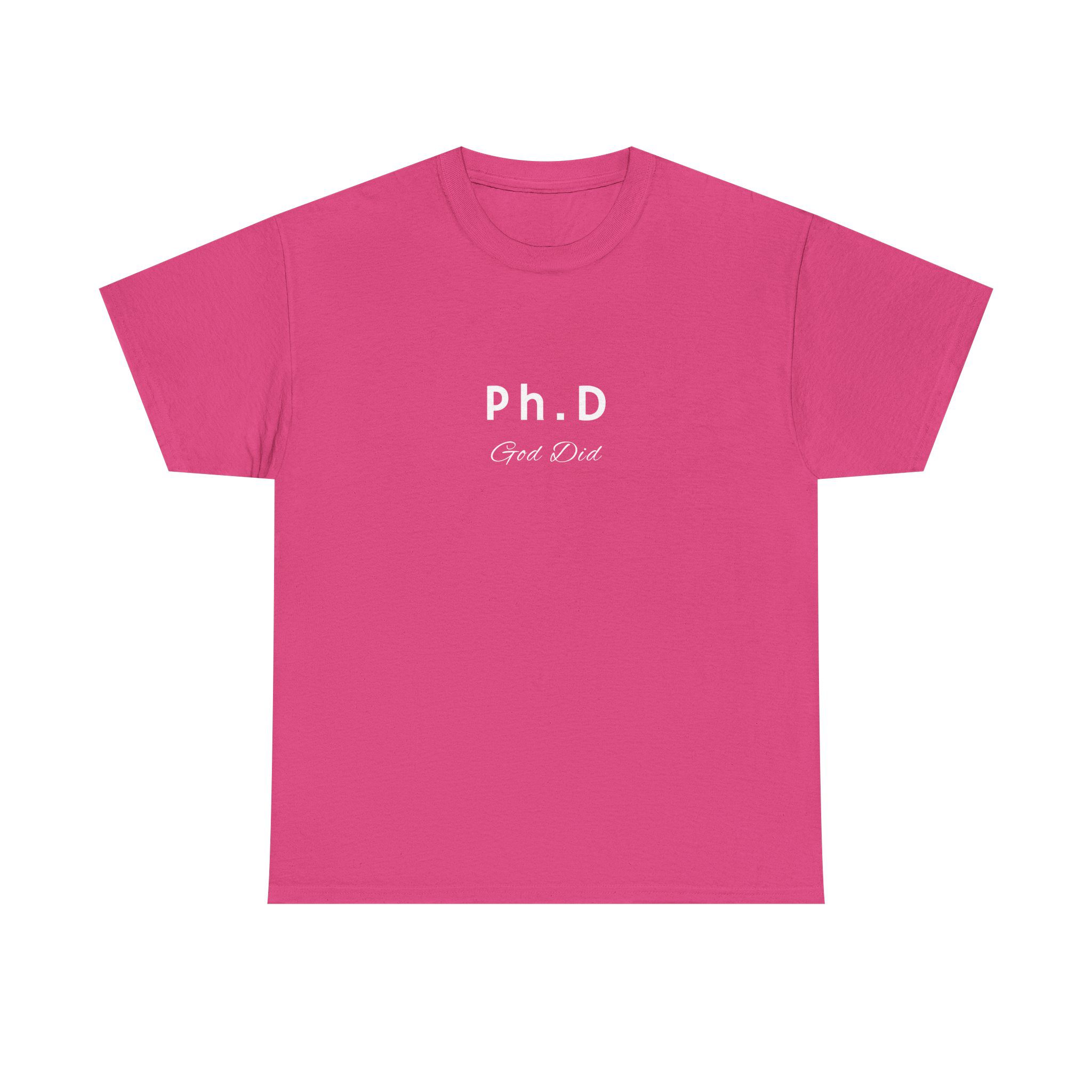 Ph D God did tshirt graduation gift idea Unisex Tee, Graduation Gift, Funny Graduation Shirt, College Graduation Present, Graduation Apparel - Image 13