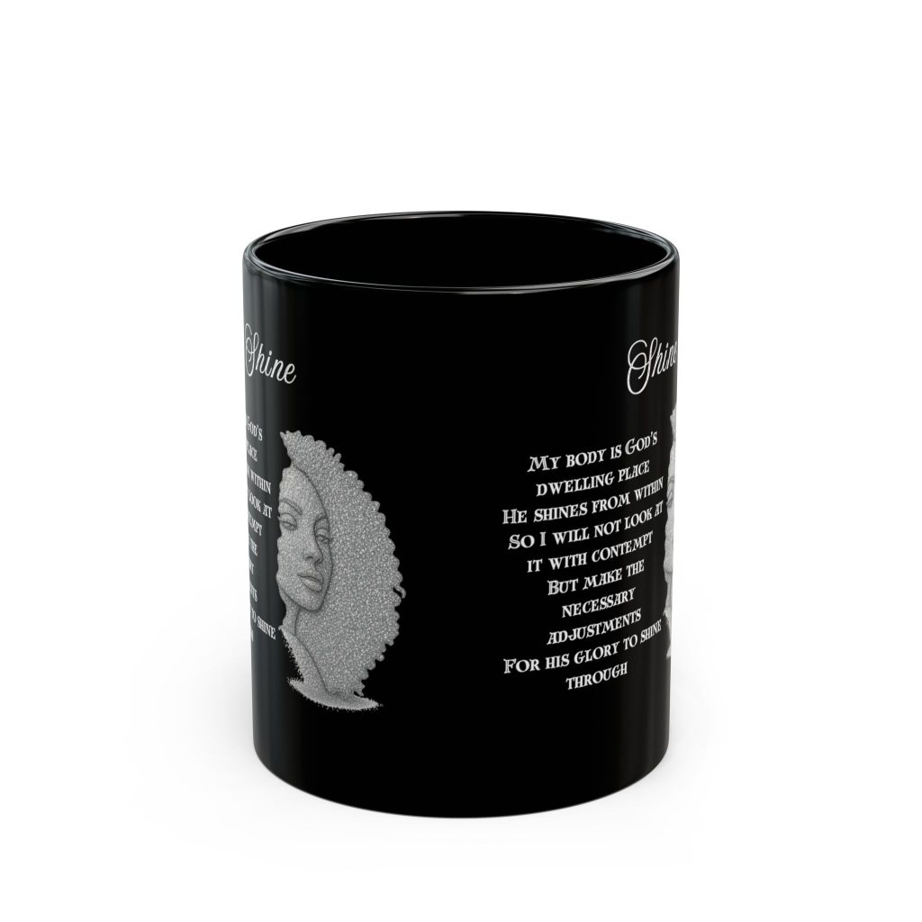 Shine Black Mug (11oz, 15oz)