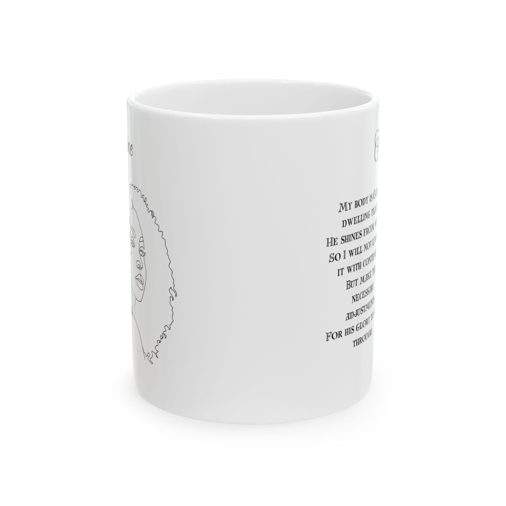 Shine White Ceramic Mug, (11oz, 15oz)
