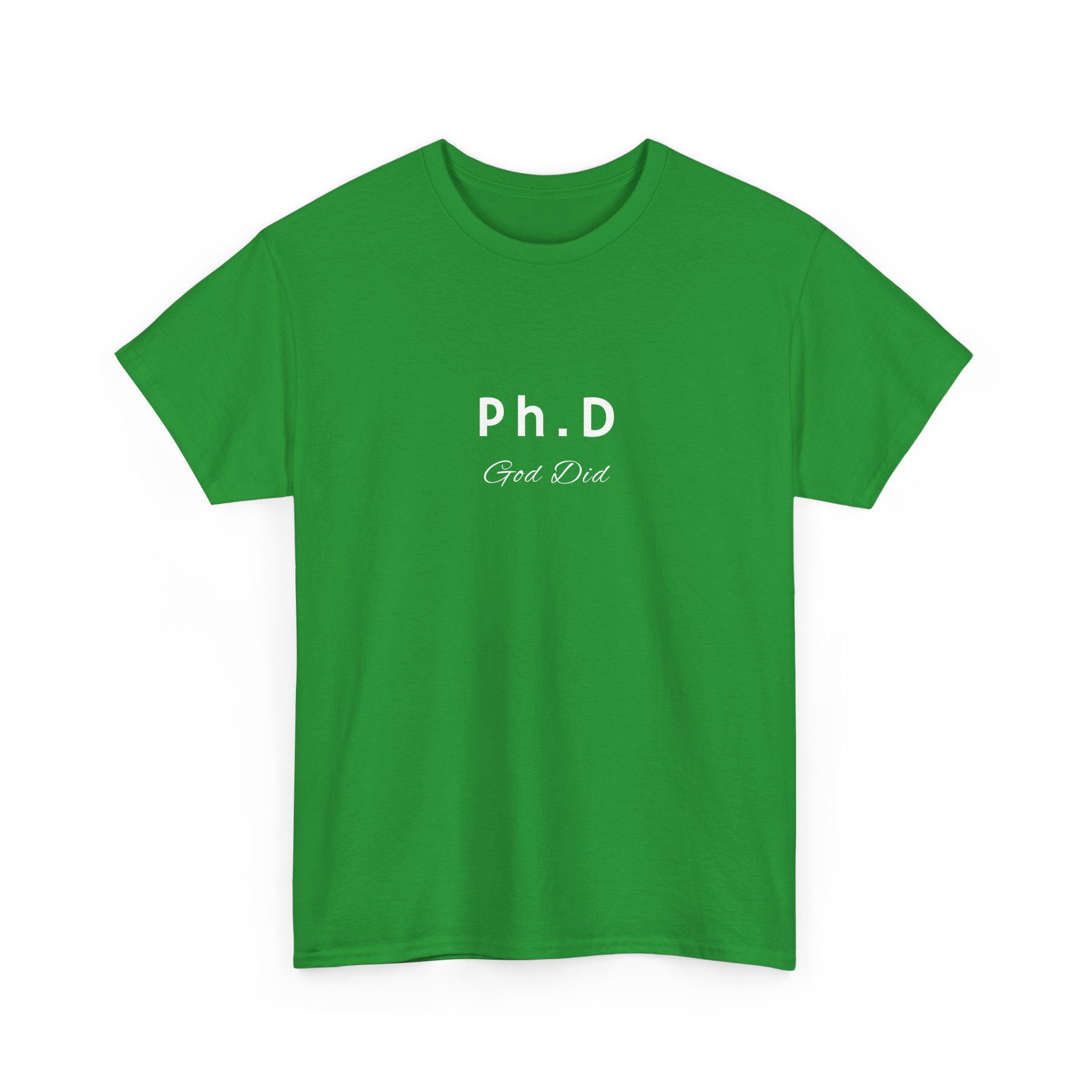 Ph D God did tshirt graduation gift idea Unisex Tee, Graduation Gift, Funny Graduation Shirt, College Graduation Present, Graduation Apparel - Image 7