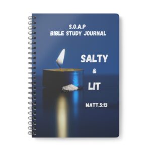 Salty & Lit Men SOAP Bible Study Journal