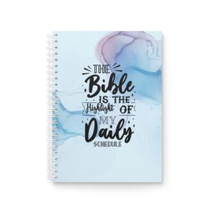 Bible is the highlight notebook
