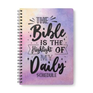 pink purple gradient bible study journal mock up 1