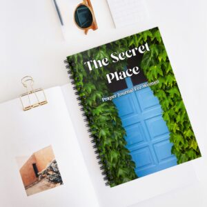 The Secret Place Prayer Journal for Women wire coil binding