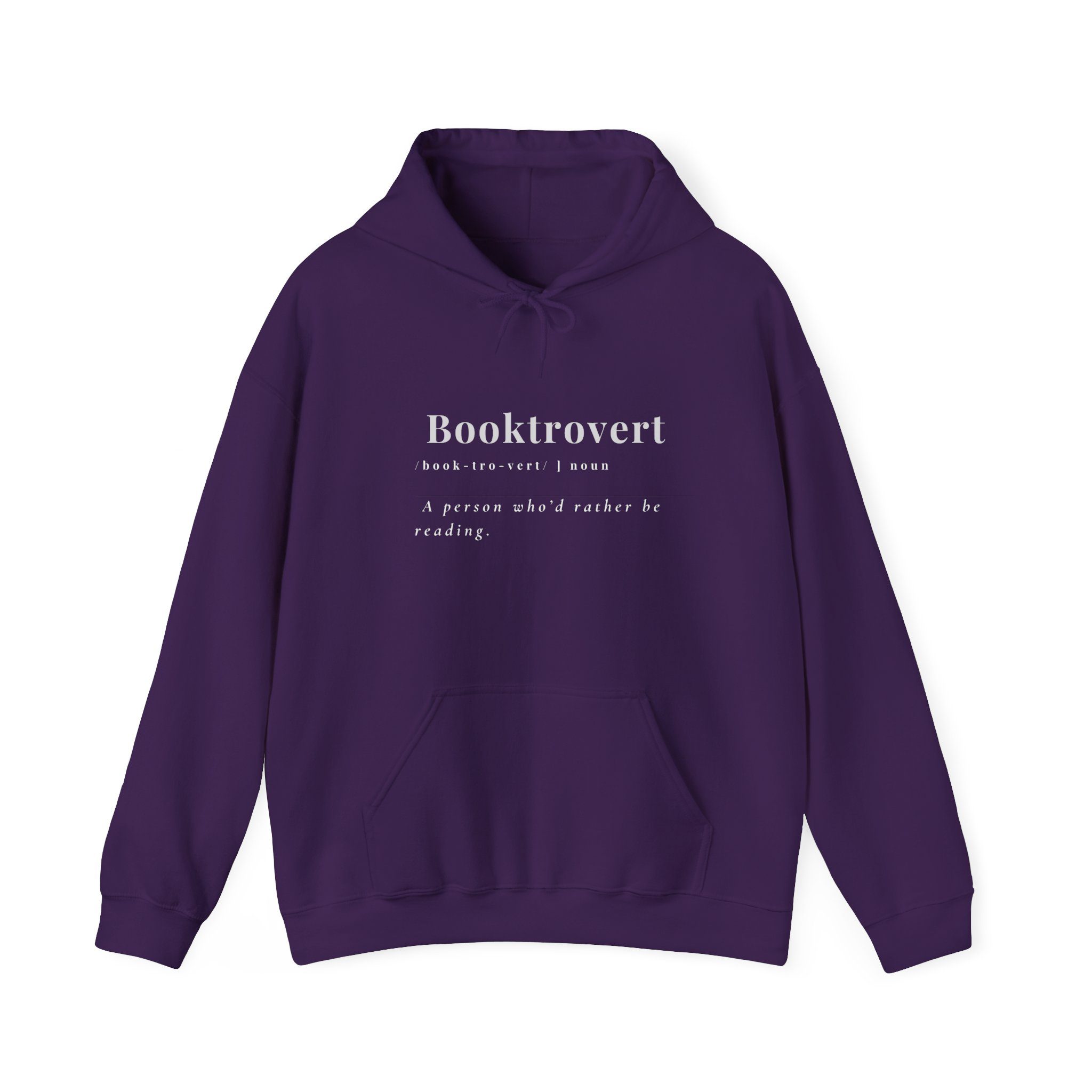 Booktrovert 1 Heavy Blend Hoodie, Book Lover Gift, Introvert Reading Sweatshirt, Literary Nerd Jumper, Librarian Present - Image 9