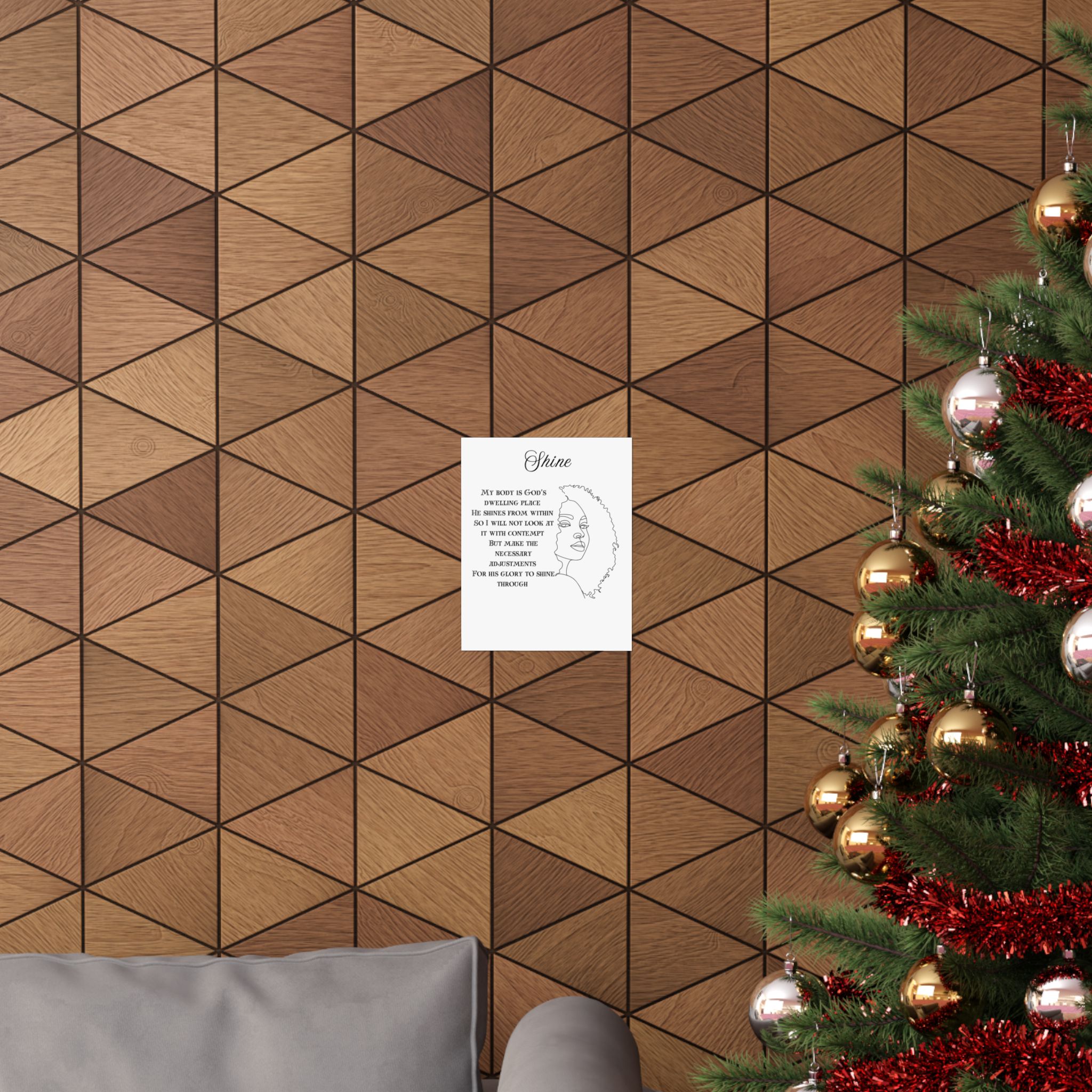 Shine Matte Vertical Posters - Image 4