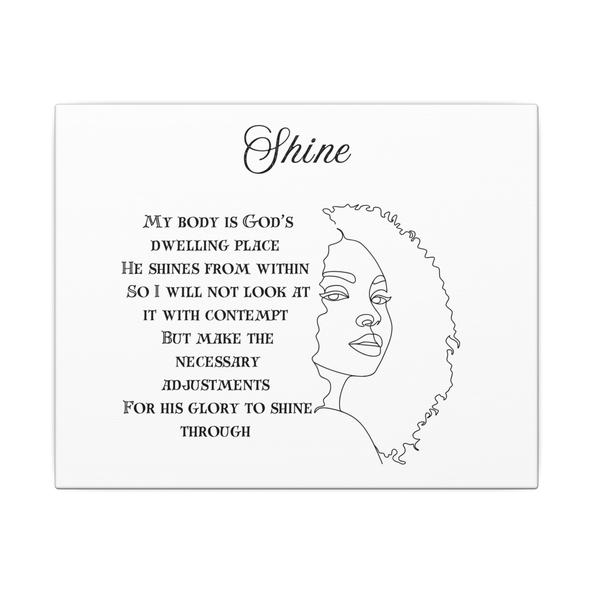 Matte Canvas, Stretched, 0.75" (Multi-Size)