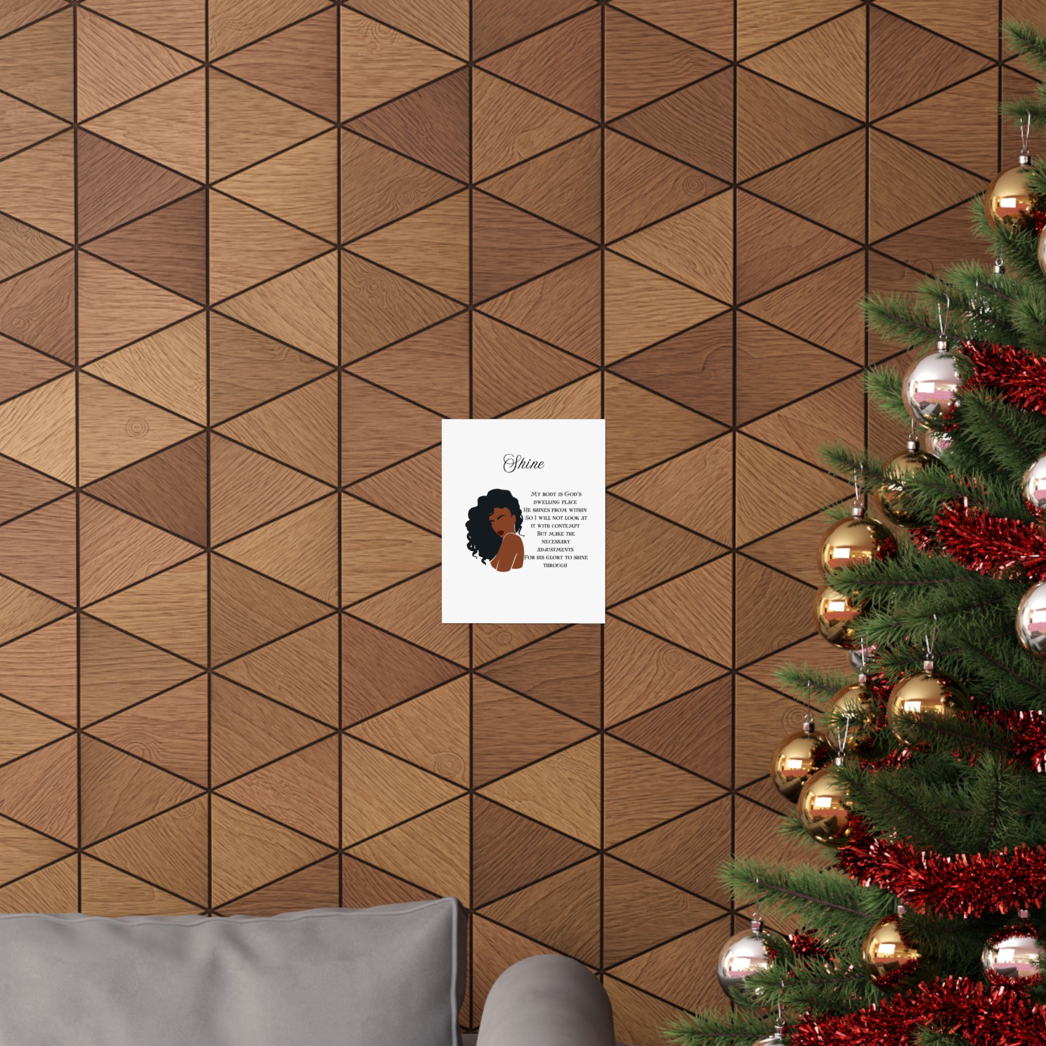 Shine Matte Vertical Posters - Image 4