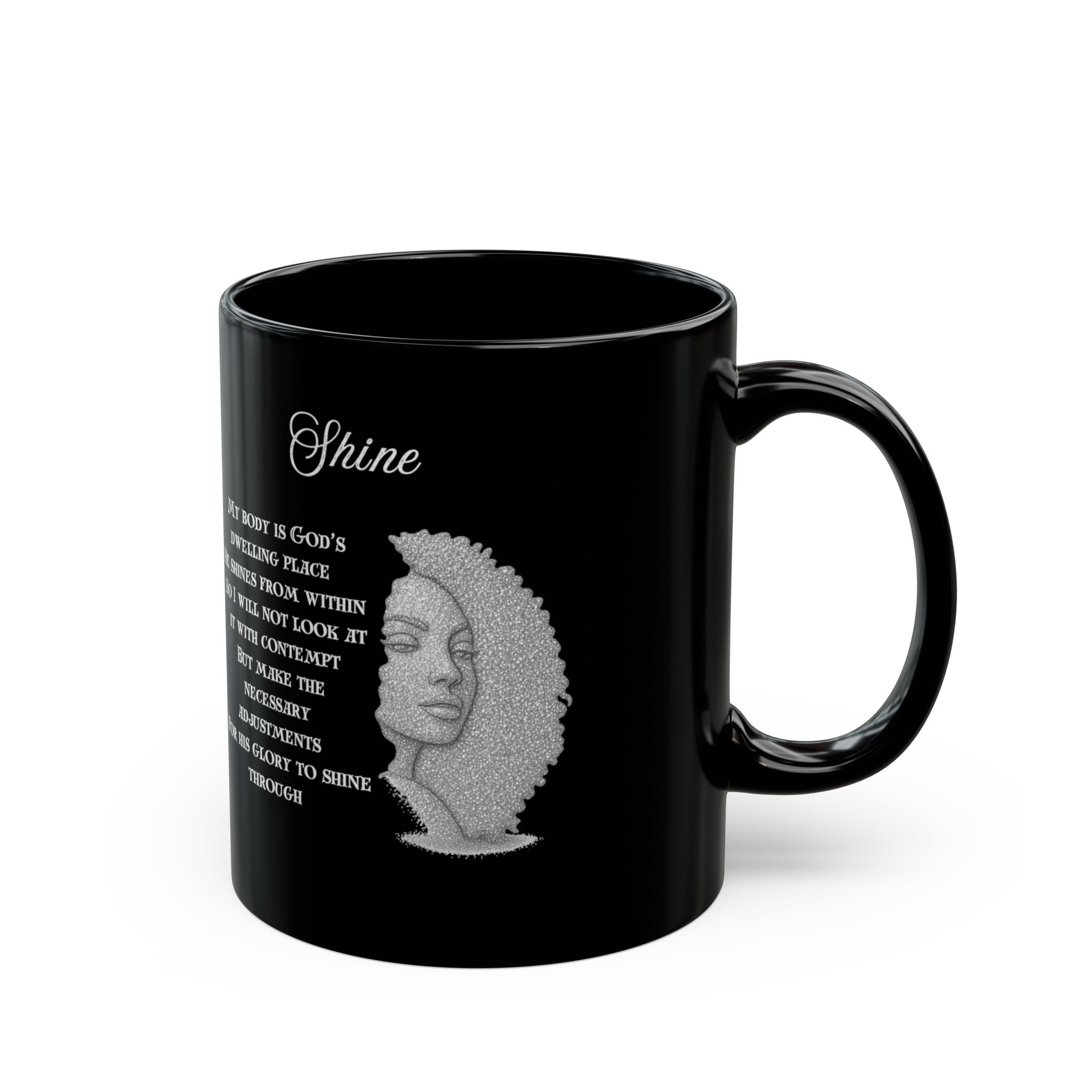 Shine Black Mug (11oz, 15oz) - Image 2