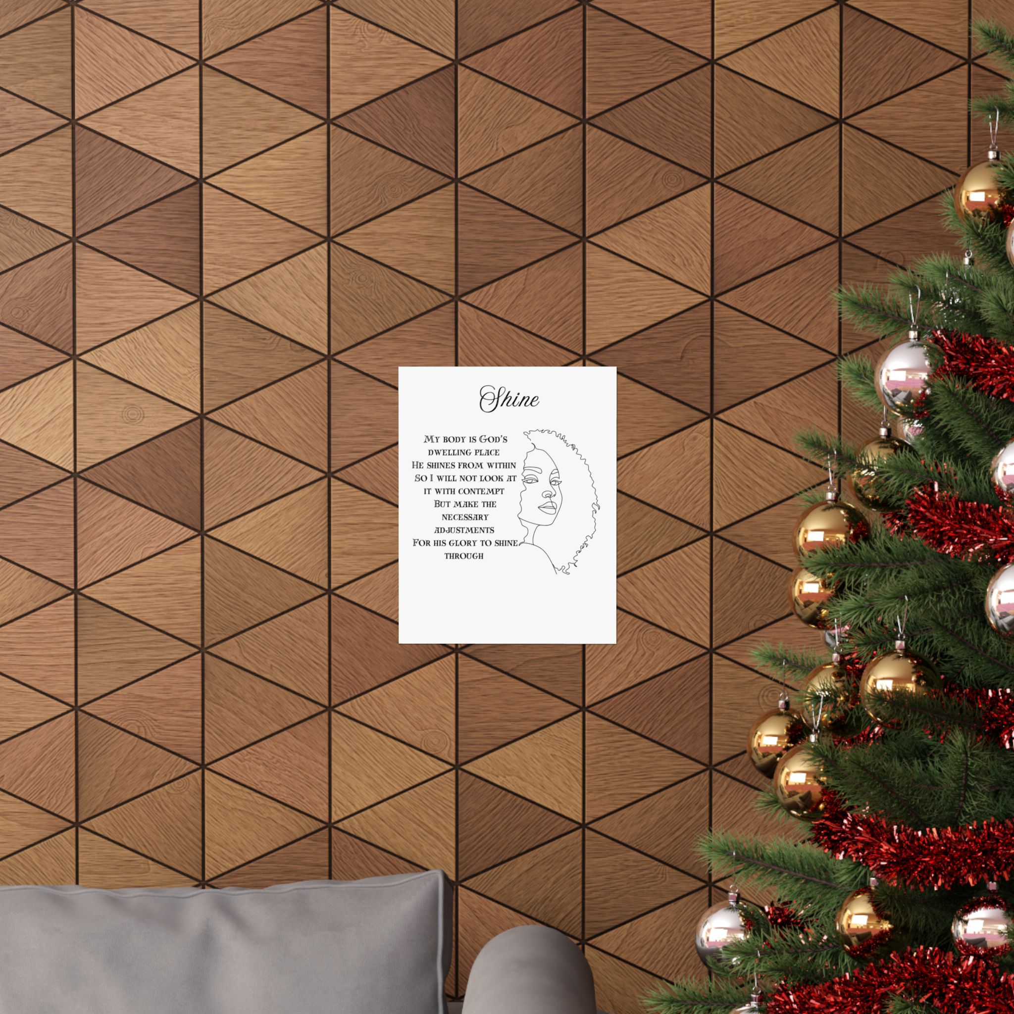 Shine Matte Vertical Posters - Image 8