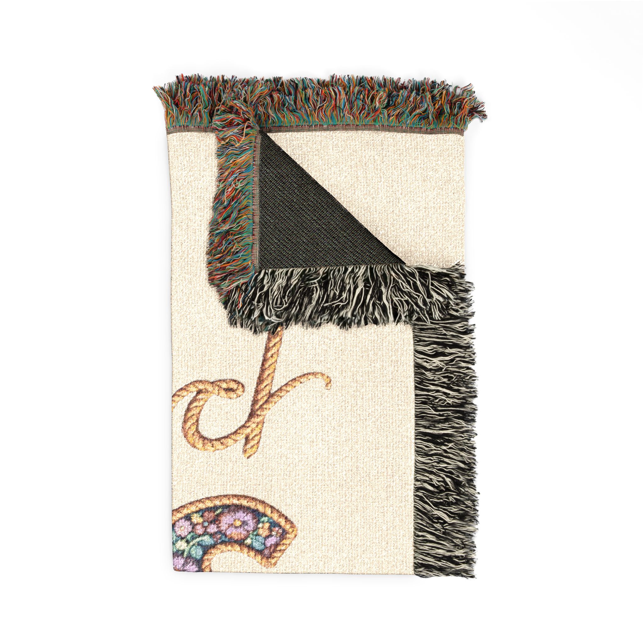 Her Secret is Simple SHE Prismatic Letter Woven Blanket | Inspirational Throw - Image 12